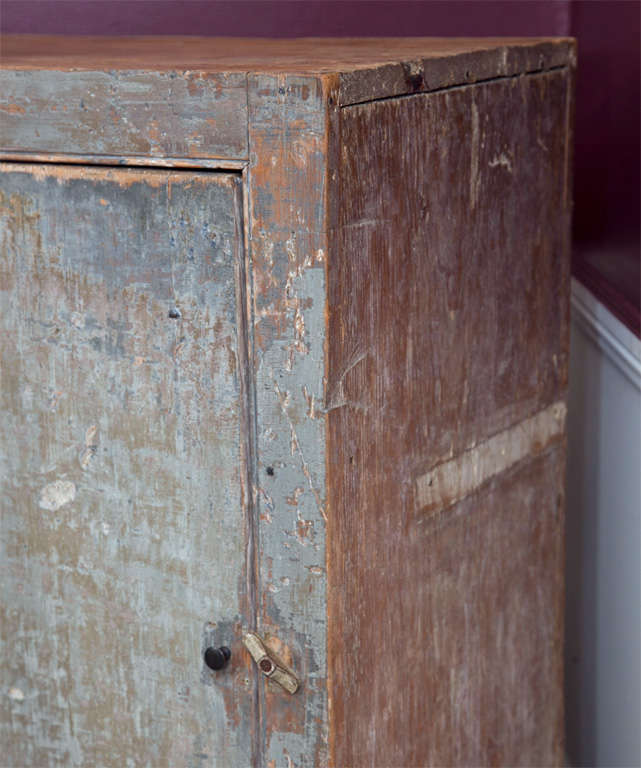 American Pine Farmhouse Pantry Cupboard 18th Century For Sale