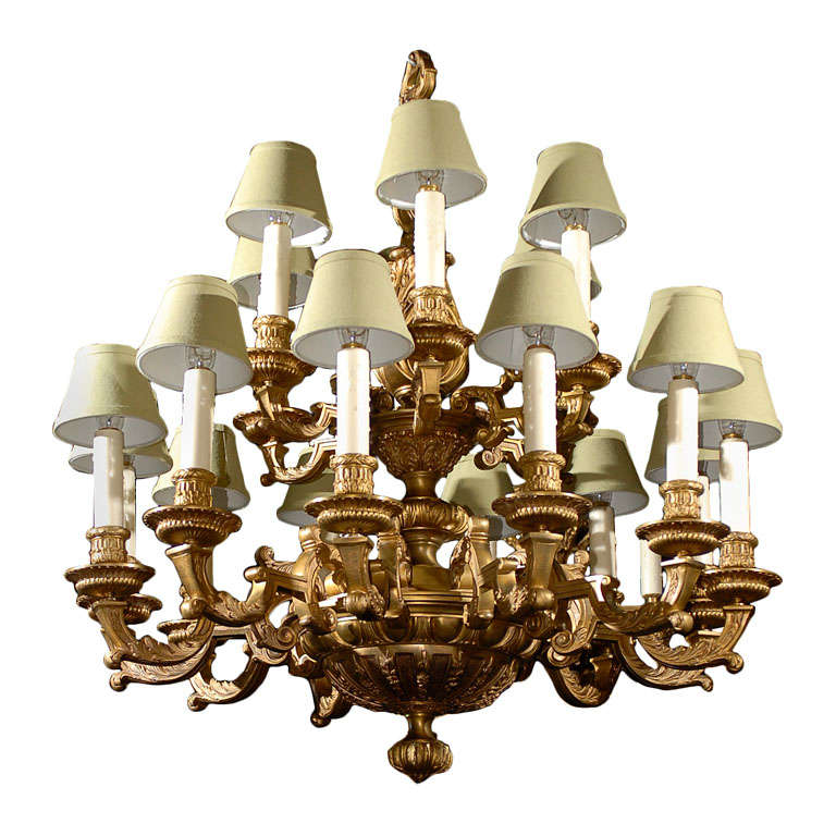 Antique Chandelier. Regence Style Chandelier For Sale at 1stdibs
