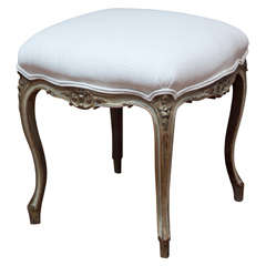 French Painted Stool