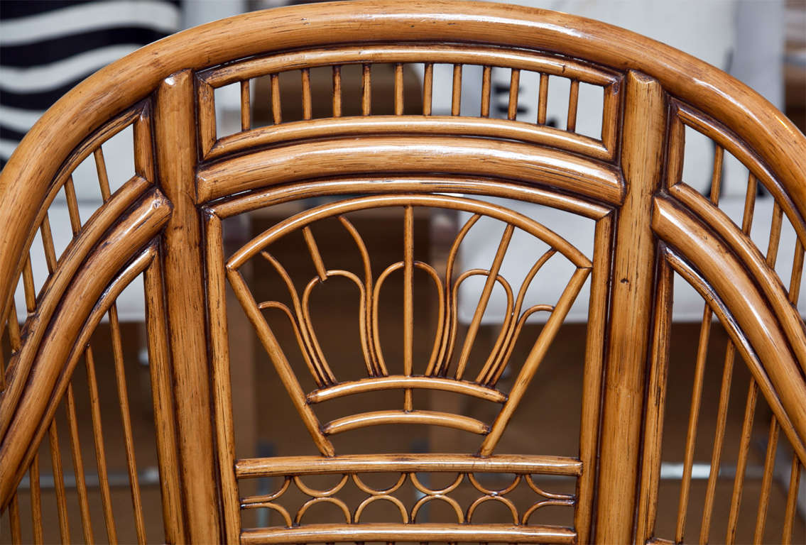 Pair of Bamboo Chairs 1