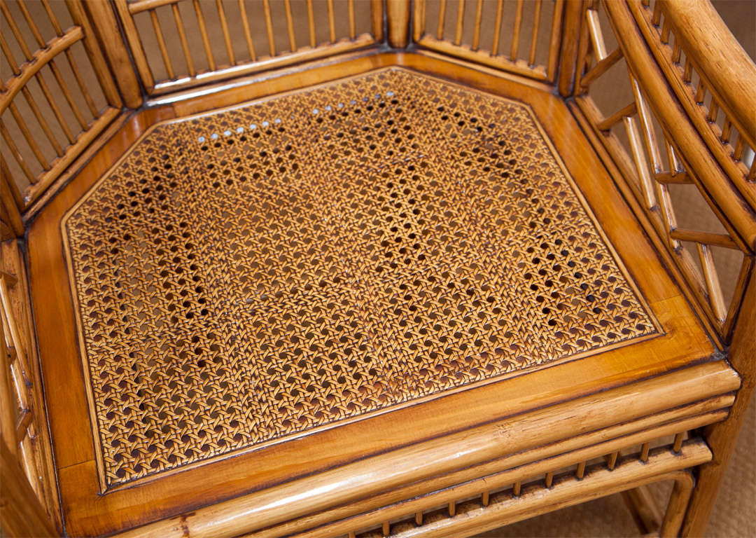 Pair of Bamboo Chairs 2