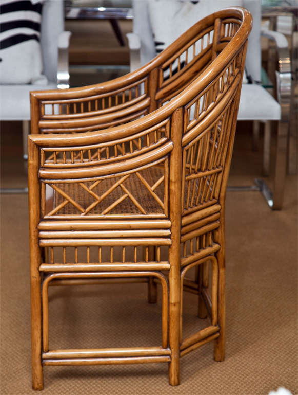 Pair of Bamboo Chairs 3
