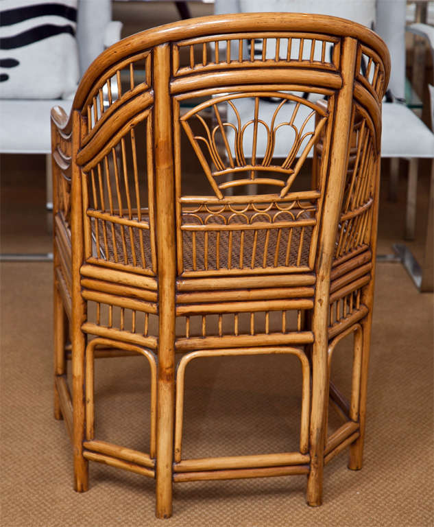 Pair of Bamboo Chairs 4