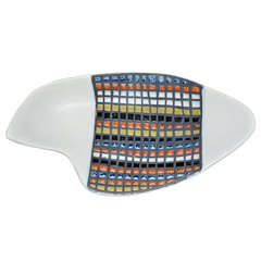 Free form ceramic bowl by Roger Capron circa 1955
