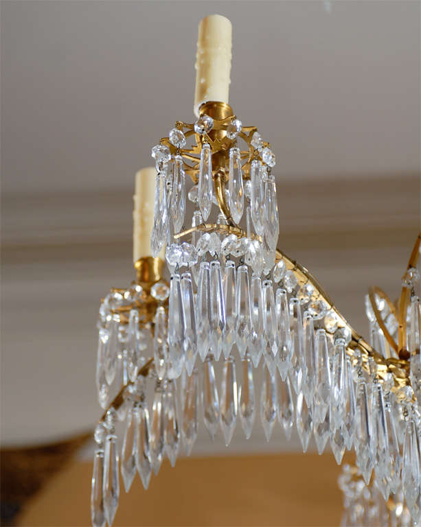 20thc Baltic Style Chandelier 3