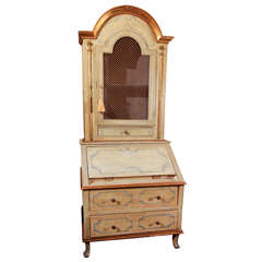 Painted Italian Secretary