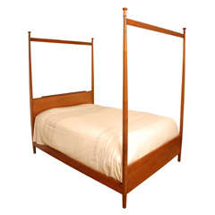 Vintage Four Poster Danish Bed