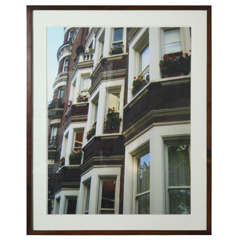 "Windows - London Flats" Giclee Print by Mariette Himes Gomez