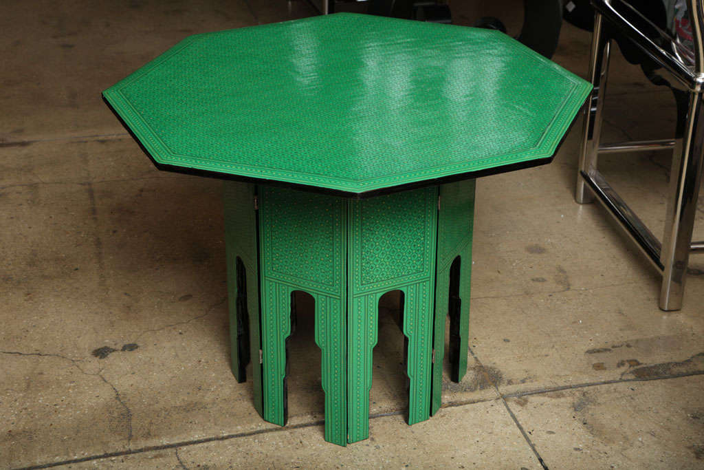Thai Green Octagonal Table