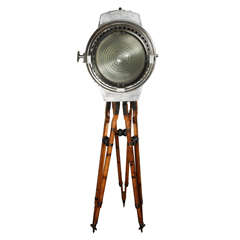 Filming Tripod Light circa 1920
