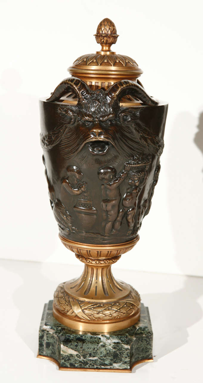 Marble French, Neoclassical Revival Urns For Sale