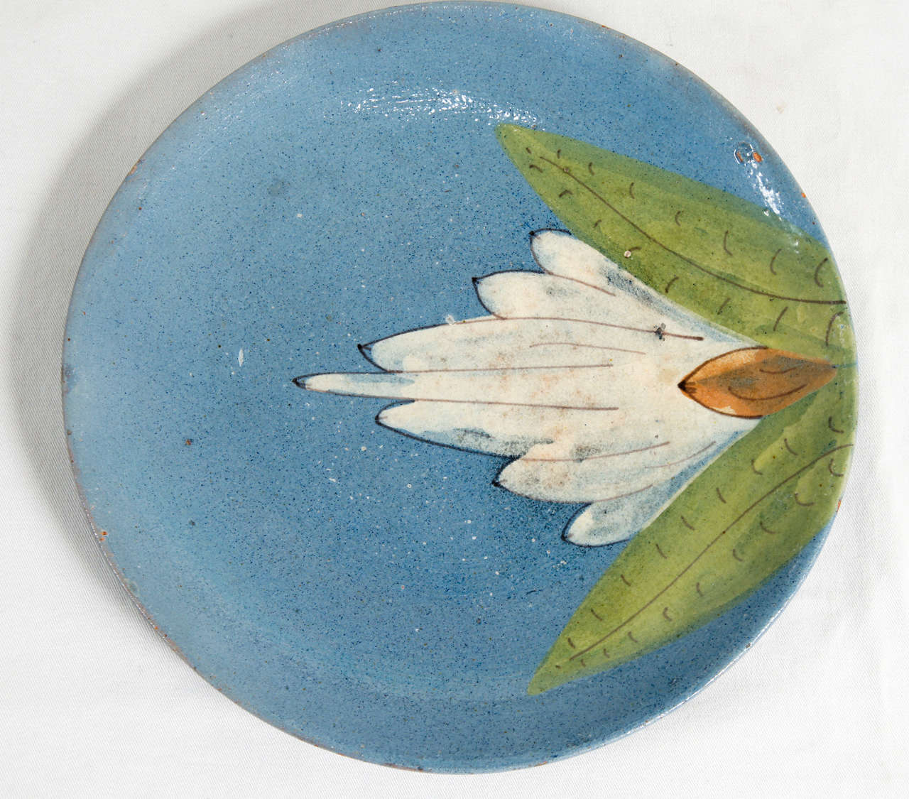 A Set of Four Painted Plates 1