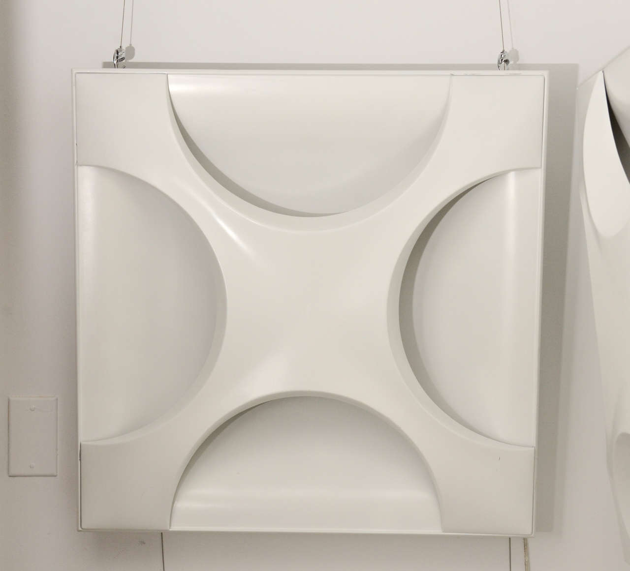 Enameled Sculptural Wall Sconce