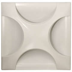 Enameled Sculptural Wall Sconce