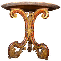 An Italian 18th Century Gueridon