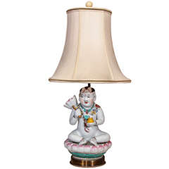 Chinoiserie Figural Lamp