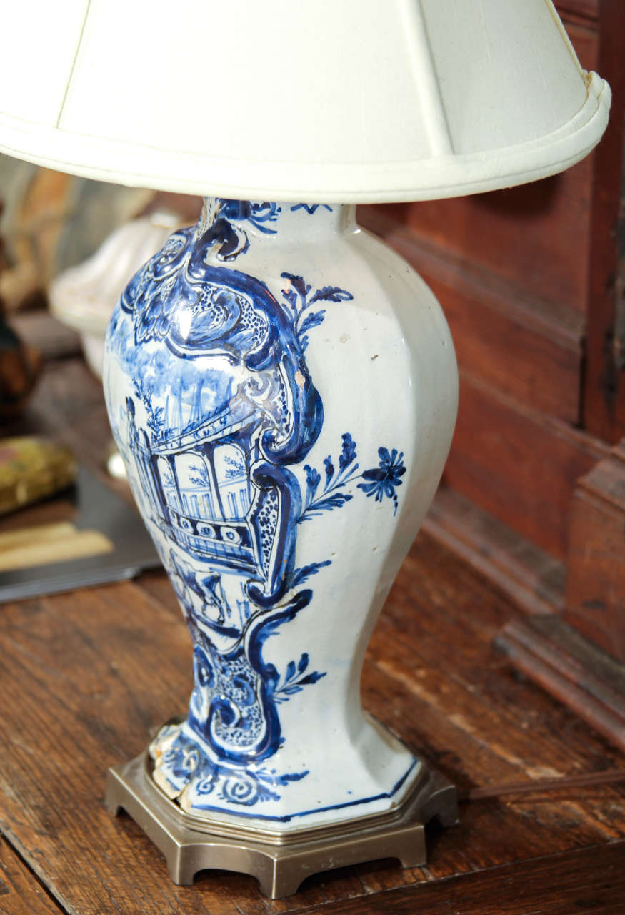 Delft Vase Lamp 2