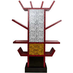 Memphis "Casablanca" Bookcase Designed by Ettore Sottsass, 1981