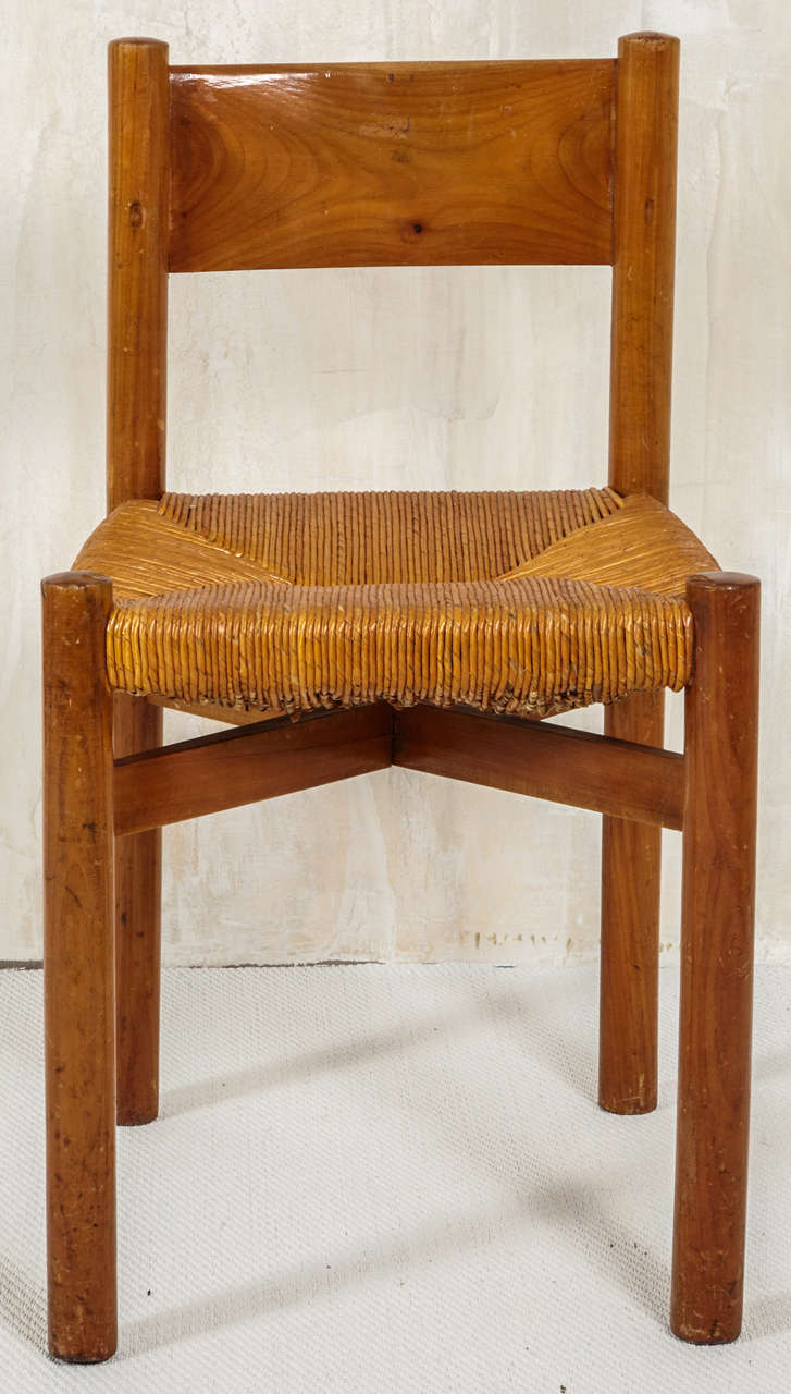 French Meribel chair by Charlotte Perriand (1903-1999)