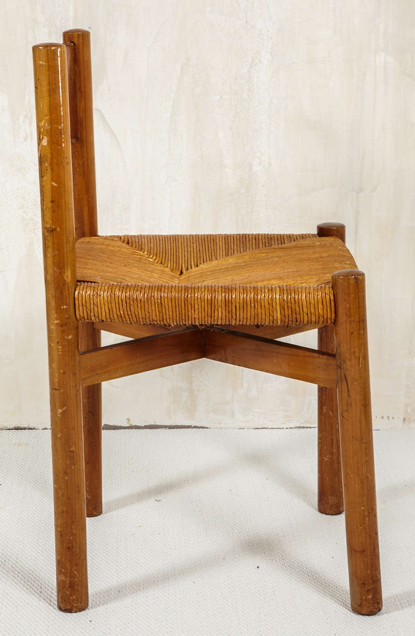 Meribel chair by Charlotte Perriand (1903-1999) In Good Condition In Isle sur la Sorgue, Provence