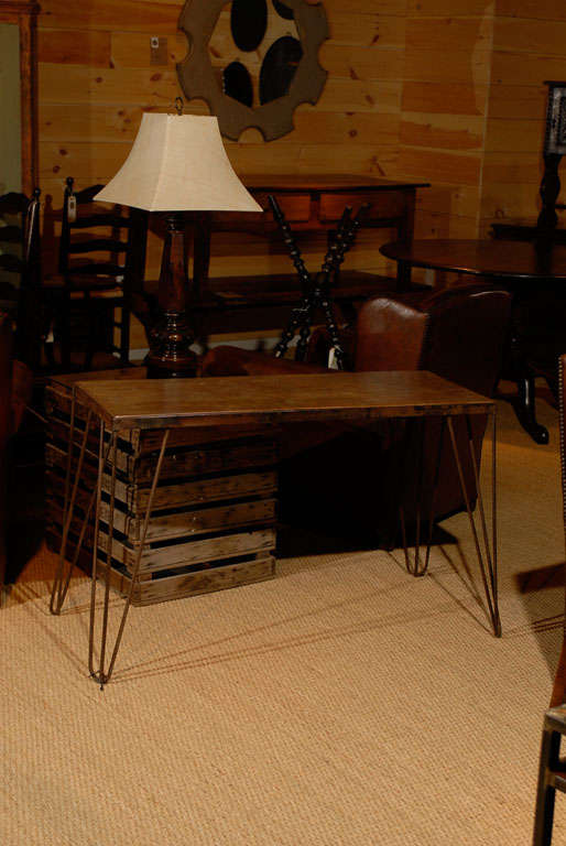 Industrial Sofa Table