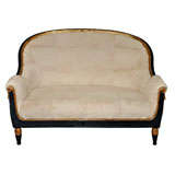 19th Century White Rabbit Small Sofa