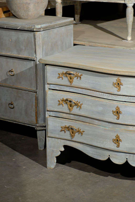 18th Century and Earlier A Swedish Rococo Chest - SOLD