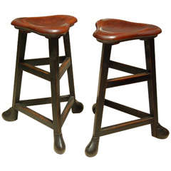 Early 20th C. Industrial Stools