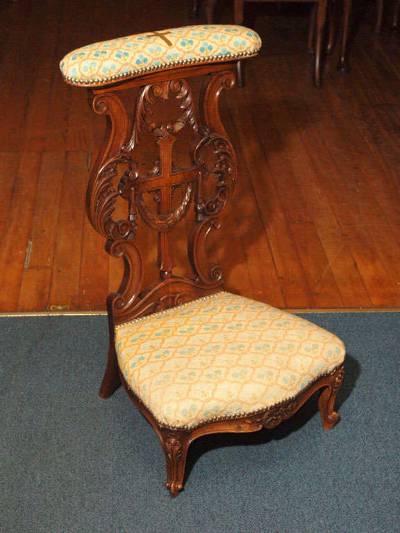 Antique French Prie Dieu