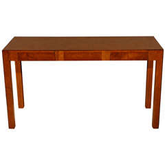 Olive Burl Console Or Desk