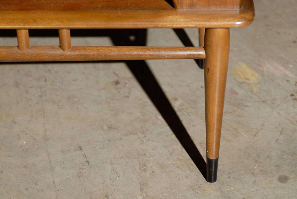 Pair Mid Century Lane Two Tier End tables 3