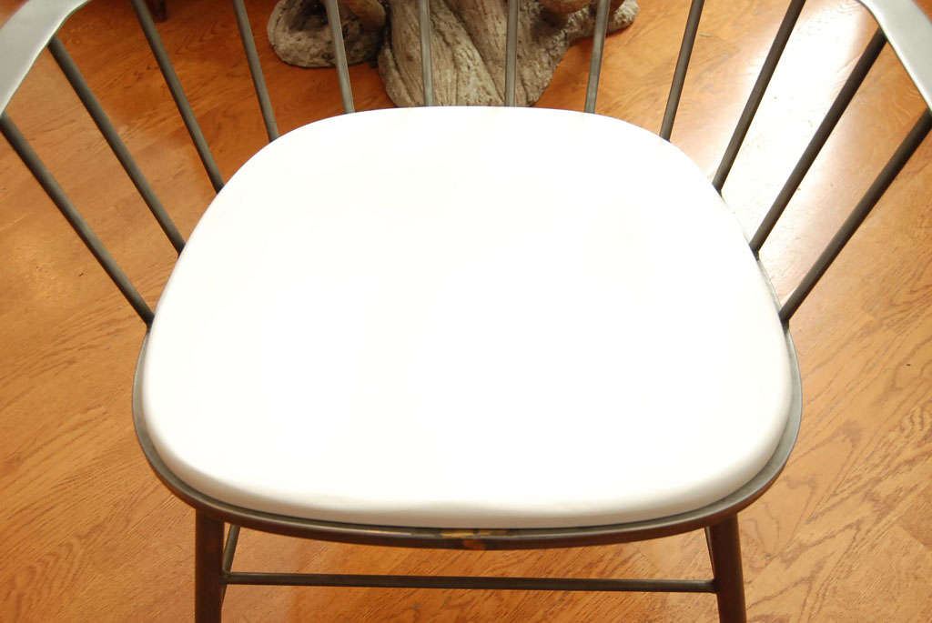 Metal/Wood Windsor Chair 3