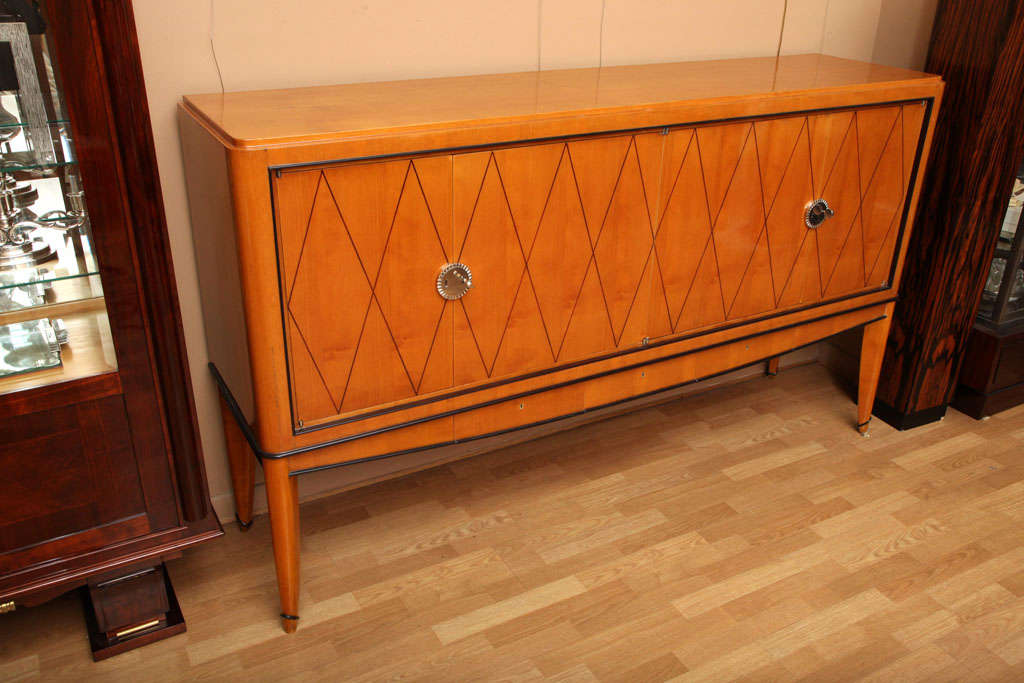 French Superb Art Deco Sideboard For Sale