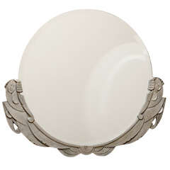Art Deco Round Mirror