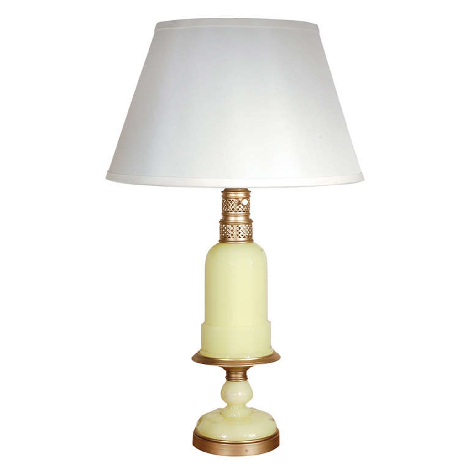 Bloesem Jasje T Lime Green Opaline Lamp For Sale at 1stDibs | opaline lamps, lime green lamp