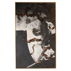 Original, Large, Abstract Ed Moses Painting 4