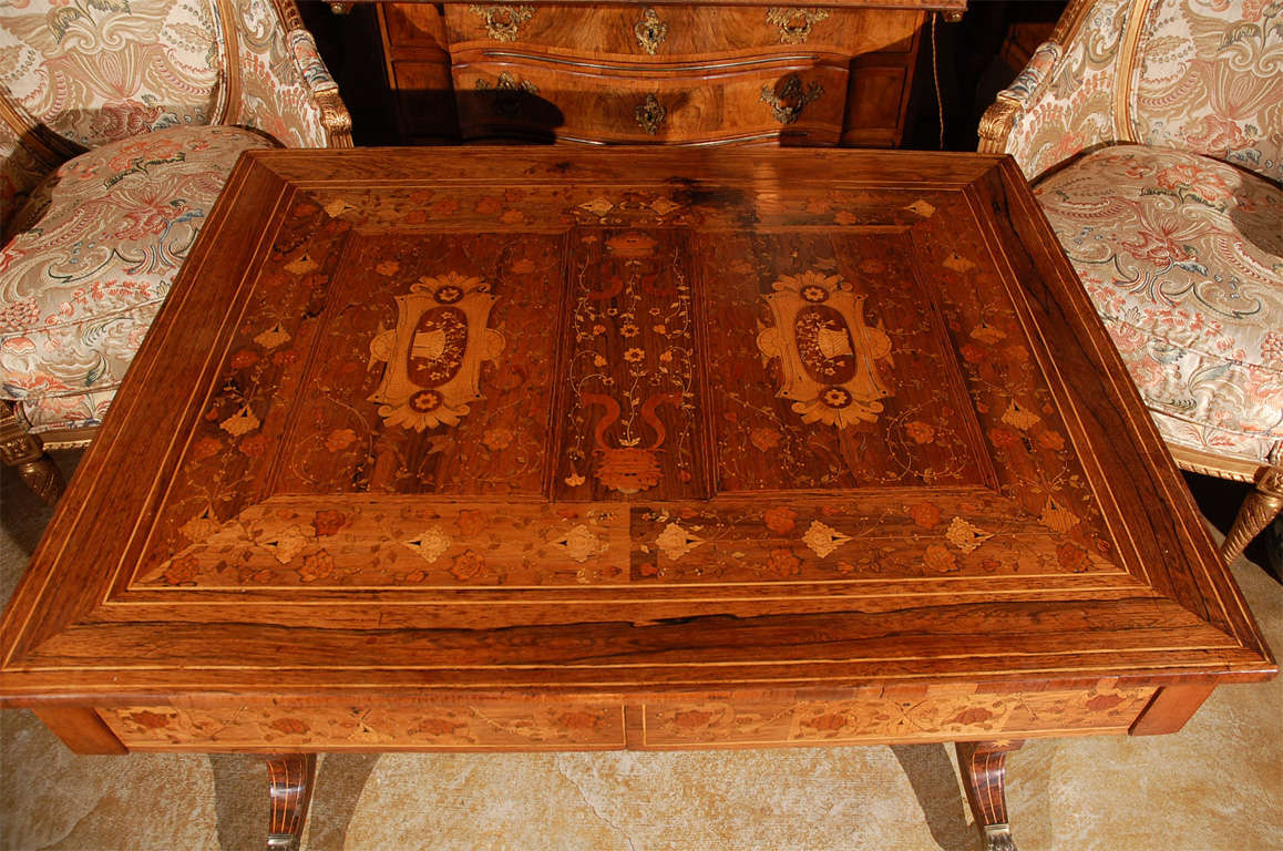 18th Century and Earlier Inlaid, English Table