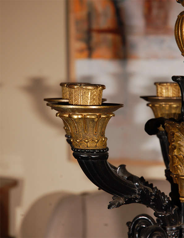 Grand Pair of French, Second Empire Candelabra In Good Condition For Sale In Newport Beach, CA