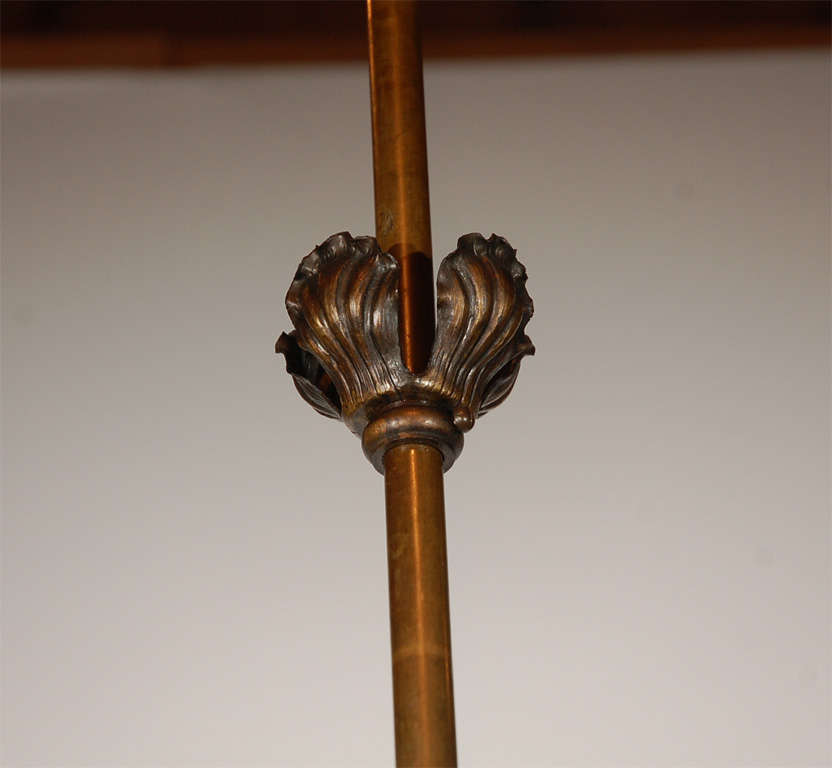Apparecchio a sospensione in stile Art Nouveau Europeo In condizioni ottime in vendita a Los Angeles, CA