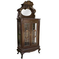 Early 1900s Curio Cabinet 4