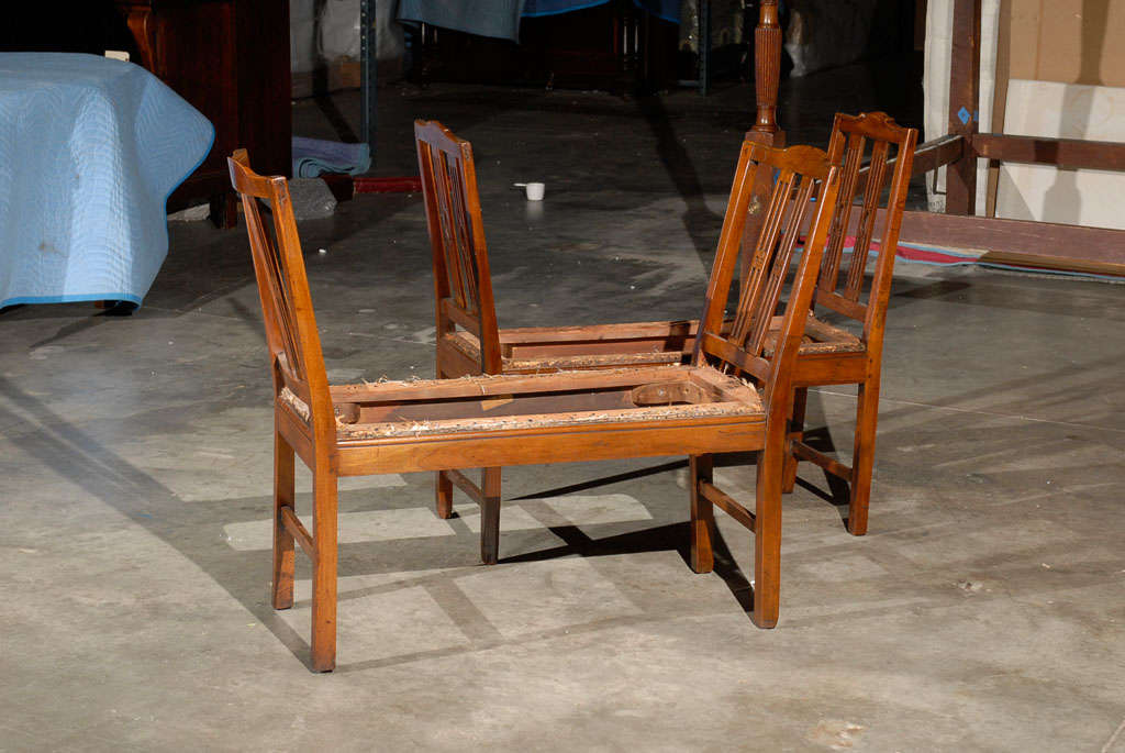 18th/19thc Pair Of Italian Window Benches