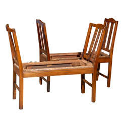 18th/19thc Pair Of Italian Window Benches