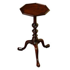 Antique Chippendale Period Mahogany Kettle Stand, English c.1750