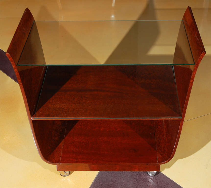 Art Deco Tea Cart In Good Condition In Beverly Hills, CA
