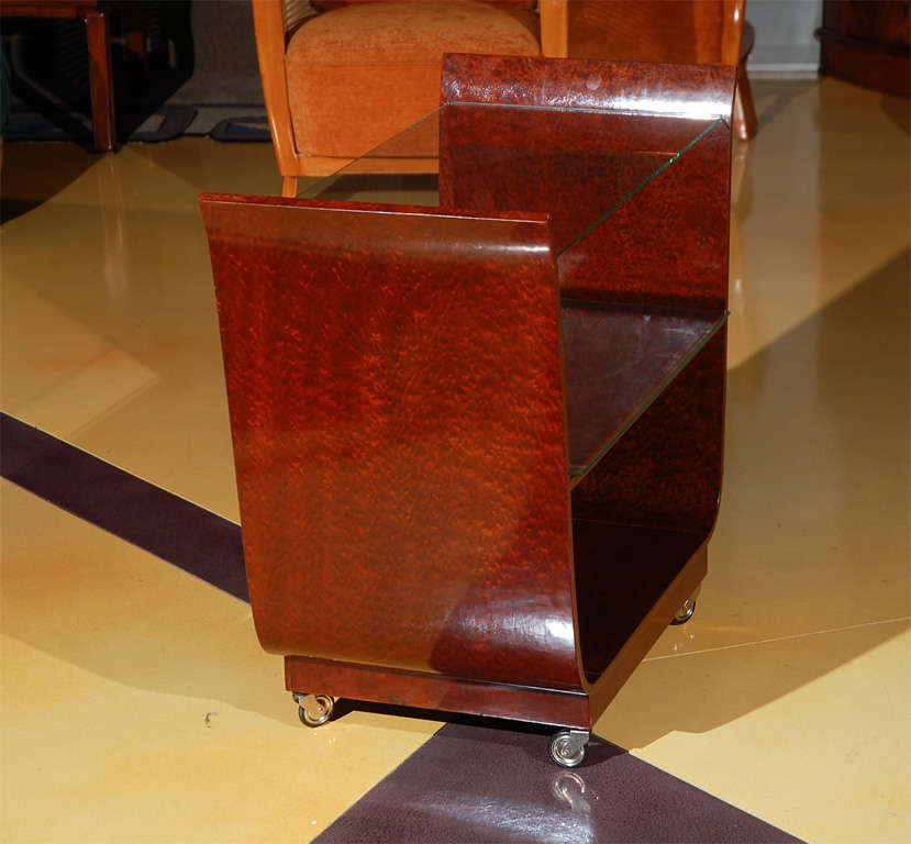 Mid-20th Century Art Deco Tea Cart