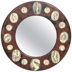 Miroir rare conçu par Piero Fornasetti