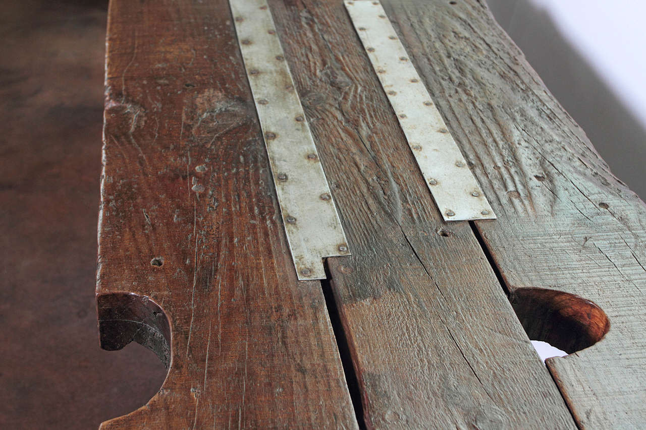 Early 20th Century French Tradesman's Work Table