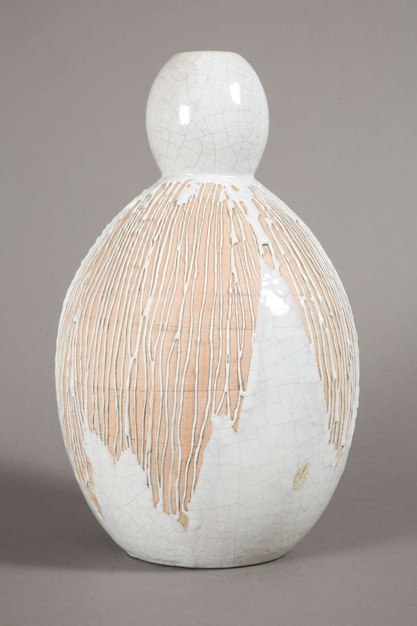 Mid-20th Century Important vase, 1930, by Primavera. For Sale