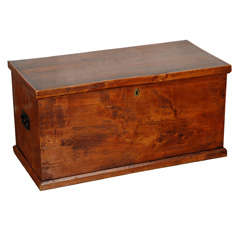 Antique George III Fruitwood Trunk