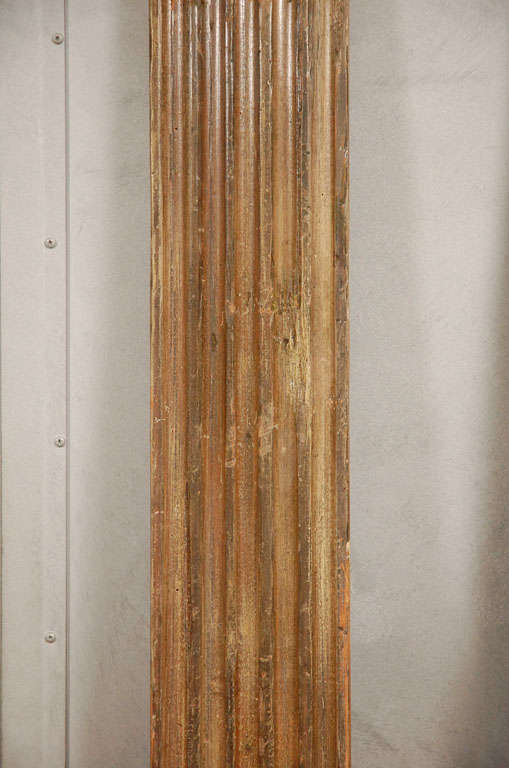 decorative half columns interior